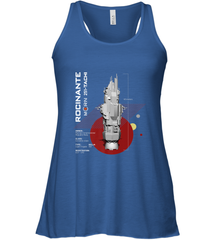The Expanse Rocinante Ship Women's Racerback Tank Women's Racerback Tank - belovedtshirt