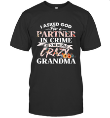 Crazy Grandma design Men's T-Shirt Men's T-Shirt - belovedtshirt