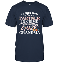 Crazy Grandma design Men's T-Shirt Men's T-Shirt - belovedtshirt