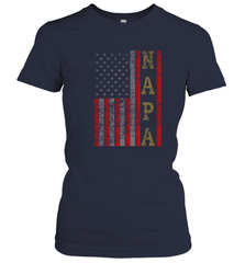 Cool Patriotic Napa US Flag Women's T-Shirt Women's T-Shirt - belovedtshirt