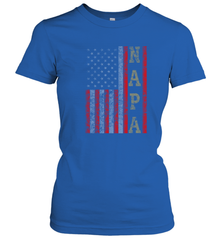Cool Patriotic Napa US Flag Women's T-Shirt Women's T-Shirt - belovedtshirt