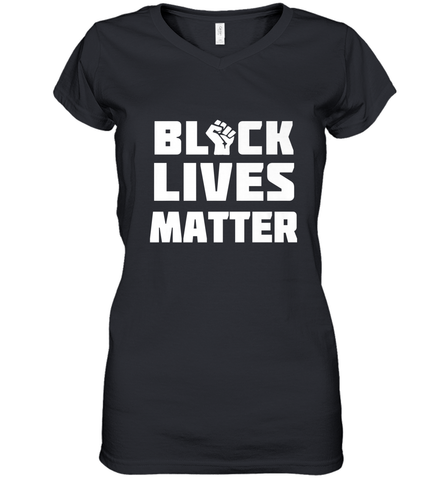 You About to Lose Your Job Black Lives Matter Women's V-Neck T-Shirt Women's V-Neck T-Shirt / Black / S Women's V-Neck T-Shirt - belovedtshirt