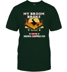 Broom Broke So I Became an Arizona Cardinals Fan  NFL Halloween Costume Men's T-Shirt Men's T-Shirt - belovedtshirt