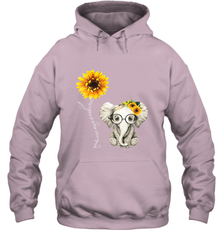 You Are My Sunshine Hippie Sunflower Elephant Gift Friend Hooded Sweatshirt Hooded Sweatshirt - belovedtshirt
