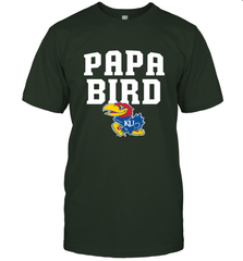 Kansas Jayhawks Papa Bird Men's T-Shirt Men's T-Shirt - belovedtshirt