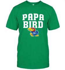 Kansas Jayhawks Papa Bird Men's T-Shirt Men's T-Shirt - belovedtshirt