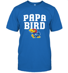 Kansas Jayhawks Papa Bird Men's T-Shirt Men's T-Shirt - belovedtshirt