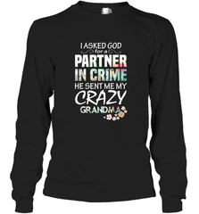 Crazy Grandma Long Sleeve T-Shirt Long Sleeve T-Shirt - belovedtshirt