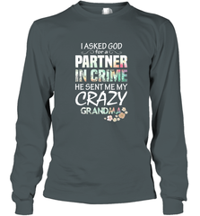 Crazy Grandma Long Sleeve T-Shirt Long Sleeve T-Shirt - belovedtshirt