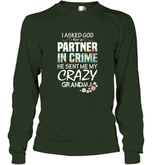 Crazy Grandma Long Sleeve T-Shirt Long Sleeve T-Shirt - belovedtshirt