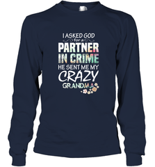 Crazy Grandma Long Sleeve T-Shirt Long Sleeve T-Shirt - belovedtshirt