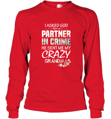 Crazy Grandma Long Sleeve T-Shirt Long Sleeve T-Shirt - belovedtshirt