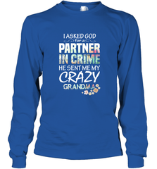 Crazy Grandma Long Sleeve T-Shirt Long Sleeve T-Shirt - belovedtshirt