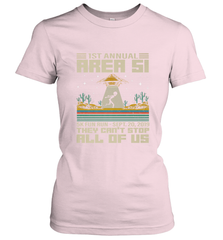 Storm Area 51 5K Fun Run They Can't Stop Us All Vintage UFO Women's T-Shirt Women's T-Shirt - belovedtshirt