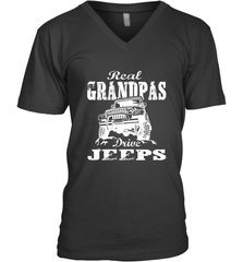 Funny Gift Papa Real Granddpas Drive Men's V-Neck Men's V-Neck - belovedtshirt