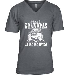 Funny Gift Papa Real Granddpas Drive Men's V-Neck Men's V-Neck - belovedtshirt