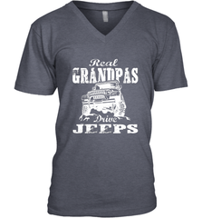 Funny Gift Papa Real Granddpas Drive Men's V-Neck Men's V-Neck - belovedtshirt