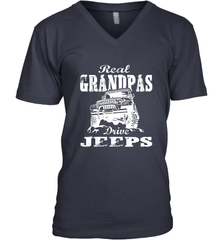 Funny Gift Papa Real Granddpas Drive Men's V-Neck Men's V-Neck - belovedtshirt
