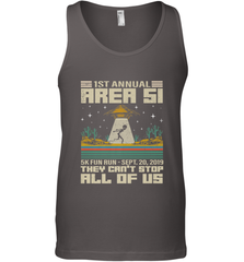 Storm Area 51 5K Fun Run They Can't Stop Us All Vintage UFO Men's Tank Top Men's Tank Top - belovedtshirt