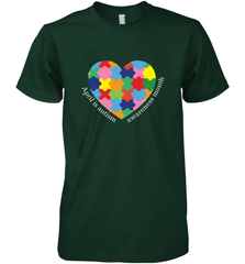 April is autism awareness month T shirt Men's Premium T-Shirt Men's Premium T-Shirt - belovedtshirt