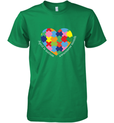 April is autism awareness month T shirt Men's Premium T-Shirt Men's Premium T-Shirt - belovedtshirt