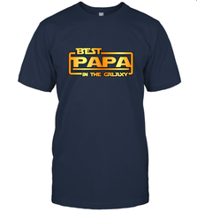 The best Papa in the galaxy Men's T-Shirt Men's T-Shirt - belovedtshirt
