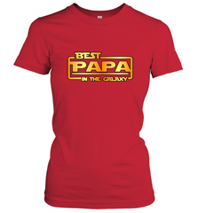 The best Papa in the galaxy Women's T-Shirt Women's T-Shirt - belovedtshirt