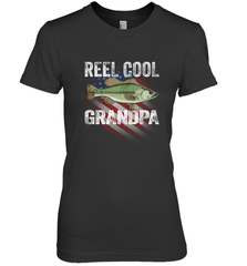 REEL COOL GRANDPA Women's Premium T-Shirt Women's Premium T-Shirt - belovedtshirt