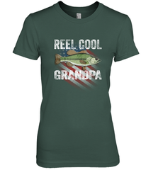 REEL COOL GRANDPA Women's Premium T-Shirt Women's Premium T-Shirt - belovedtshirt