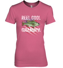 REEL COOL GRANDPA Women's Premium T-Shirt Women's Premium T-Shirt - belovedtshirt