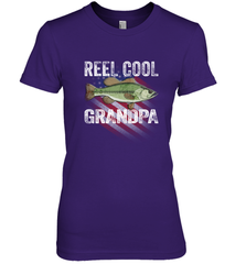REEL COOL GRANDPA Women's Premium T-Shirt Women's Premium T-Shirt - belovedtshirt