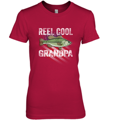 REEL COOL GRANDPA Women's Premium T-Shirt Women's Premium T-Shirt - belovedtshirt