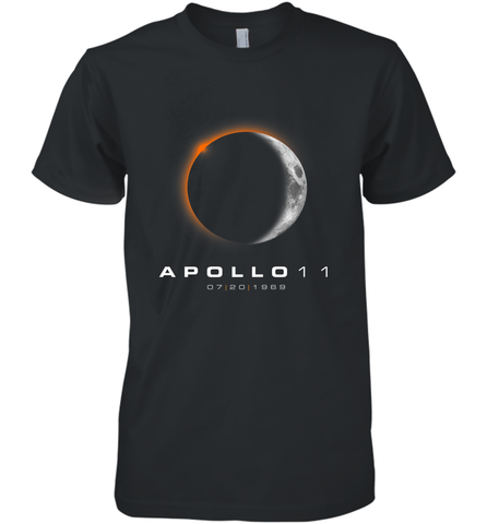 50th Anniversary Apollo 11 Moon Landing Men's Premium T-Shirt Men's Premium T-Shirt / Black / XS Men's Premium T-Shirt - belovedtshirt