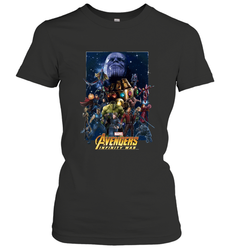 Marvel Avengers Infinity War Neon Team 2 Women's T-Shirt