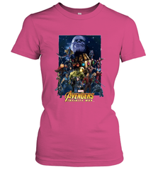 Marvel Avengers Infinity War Neon Team 2 Women's T-Shirt Women's T-Shirt - belovedtshirt