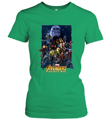 Marvel Avengers Infinity War Neon Team 2 Women's T-Shirt Women's T-Shirt - belovedtshirt
