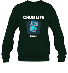 Fortnite Chug Life Crewneck Sweatshirt Crewneck Sweatshirt - belovedtshirt