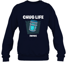 Fortnite Chug Life Crewneck Sweatshirt Crewneck Sweatshirt - belovedtshirt