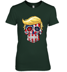 Trump sugar skull Women's Premium T-Shirt Women's Premium T-Shirt - belovedtshirt