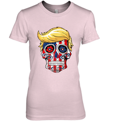 Trump sugar skull Women's Premium T-Shirt Women's Premium T-Shirt - belovedtshirt