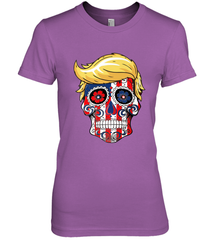 Trump sugar skull Women's Premium T-Shirt Women's Premium T-Shirt - belovedtshirt