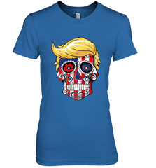 Trump sugar skull Women's Premium T-Shirt Women's Premium T-Shirt - belovedtshirt