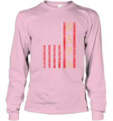 Cool Patriotic Napa US Flag Long Sleeve T-Shirt Long Sleeve T-Shirt - belovedtshirt