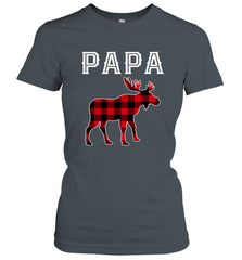 Papa Moose Red Plaid Christmas Pajama Women's T-Shirt Women's T-Shirt - belovedtshirt