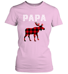 Papa Moose Red Plaid Christmas Pajama Women's T-Shirt Women's T-Shirt - belovedtshirt