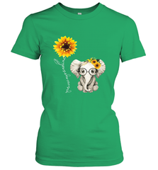 You Are My Sunshine Hippie Sunflower Elephant Gift Friend Women's T-Shirt Women's T-Shirt - belovedtshirt