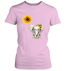 You Are My Sunshine Hippie Sunflower Elephant Gift Friend Women's T-Shirt Women's T-Shirt - belovedtshirt