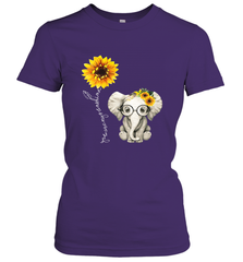 You Are My Sunshine Hippie Sunflower Elephant Gift Friend Women's T-Shirt Women's T-Shirt - belovedtshirt