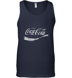 Coca Cola Vintage White Enjoy Logo Men's Tank Top