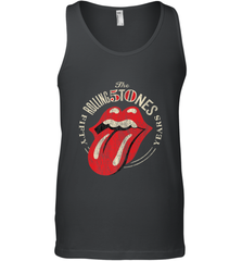 Mens The Rolling Stones 50th Anniversary Logo Men's Tank Top Men's Tank Top - belovedtshirt